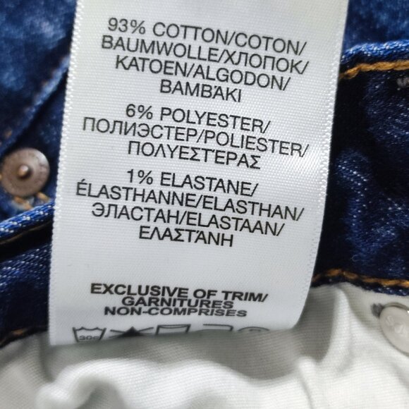 Silver Jeans men's size W29/L32 indigo blue colour Ashdown classic fit slim leg - Picture 9 of 15